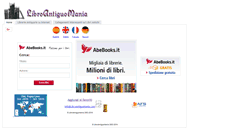 Desktop Screenshot of libroantico.libroantiguomania.com