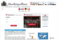 Desktop Screenshot of libroantiguomania.com